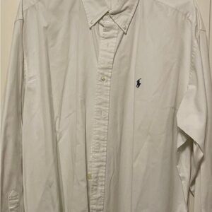 Ralph Lauren Men's Classic White Dress Shirt